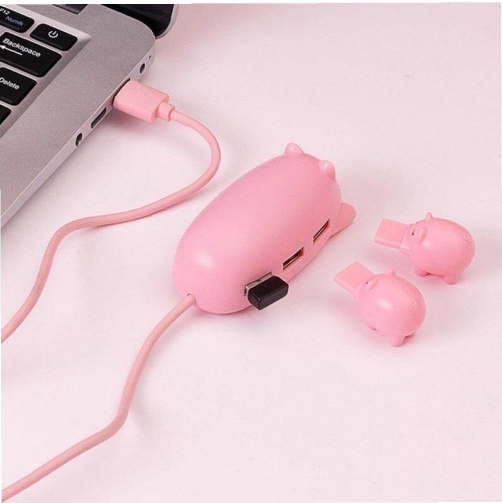 m&m's レア * USB ハブ スプリッター Amazon.co.jp: かわいい ブタ Usb 2.0 ハブ 3-in-1 Usb スプリッター
